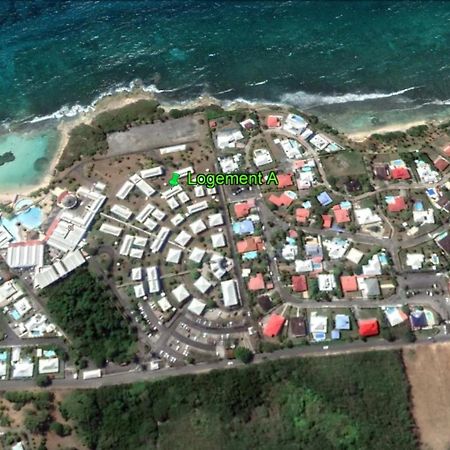 Romantique Et Bel Appartement En Bord De La Mer, Piscine Surveillee Et Belle Plage A 50M Saint-Francois  Exteriör bild