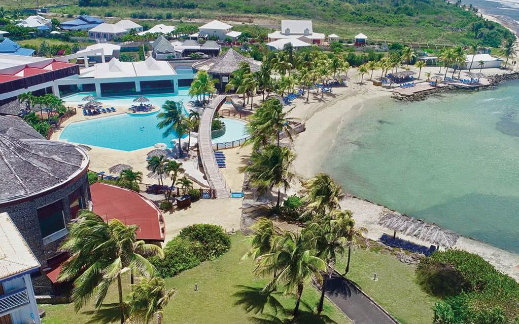 Romantique Et Bel Appartement En Bord De La Mer, Piscine Surveillee Et Belle Plage A 50M Saint-Francois  Exteriör bild